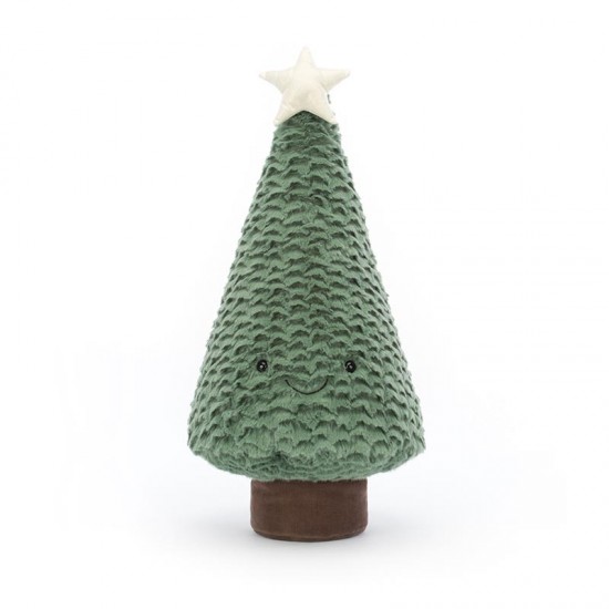 Jellycat Amuseable Blue Spruce Christmas Tree Small 小号趣味蓝云杉圣诞树圣诞树公仔玩偶 H29cm*W16cm